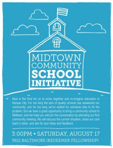Midtown Community School Initiative flier
