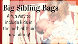 Big Sibling Bags | Kansas City Moms Blog