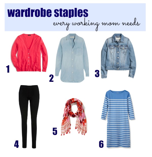 6 Wardrobe Staples Every Working Mom Needs