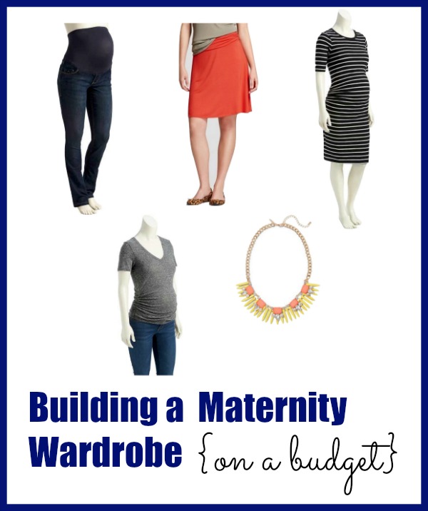 How to build a maternity wardrobe on a budget.