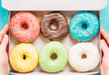 The Best Donuts in Kansas City pic of box of six donuts