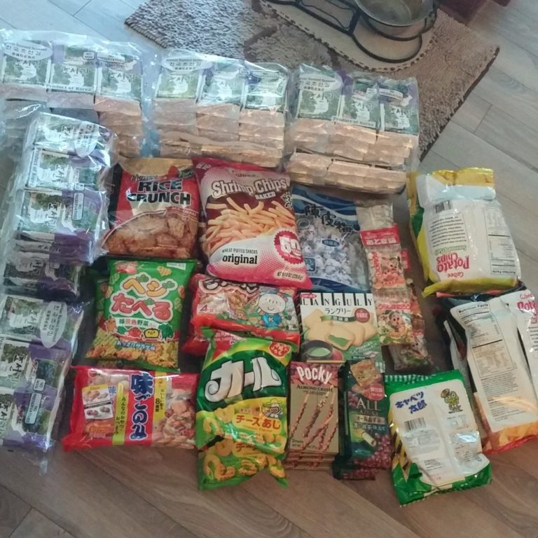 Snacks on snacks on snacks! Whenever my grandpa in California mailed me goodies, it felt like Christmas morning.