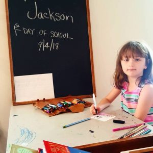 First Day of Home School