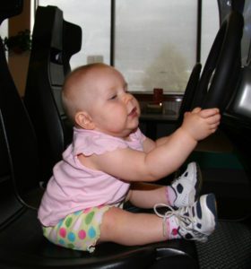 baby driving