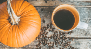 pumpkin and coffee