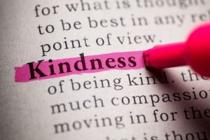 pic of the word "kindness" in the dictionary