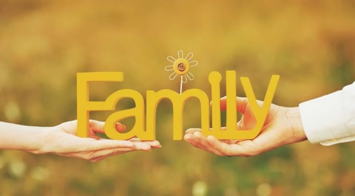 pic of the word "family"