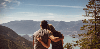 pic of Couple looking at view together