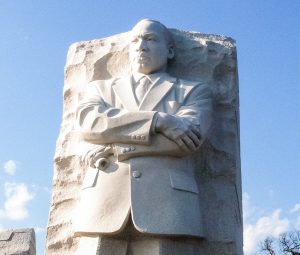 Pic of MLK Memorial in Washington, D.C.