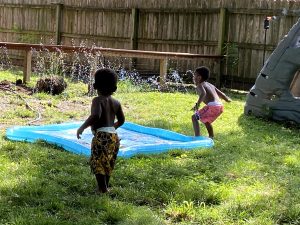 Kids Play in water