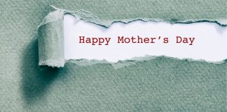 typed words: Happy Mother's Day