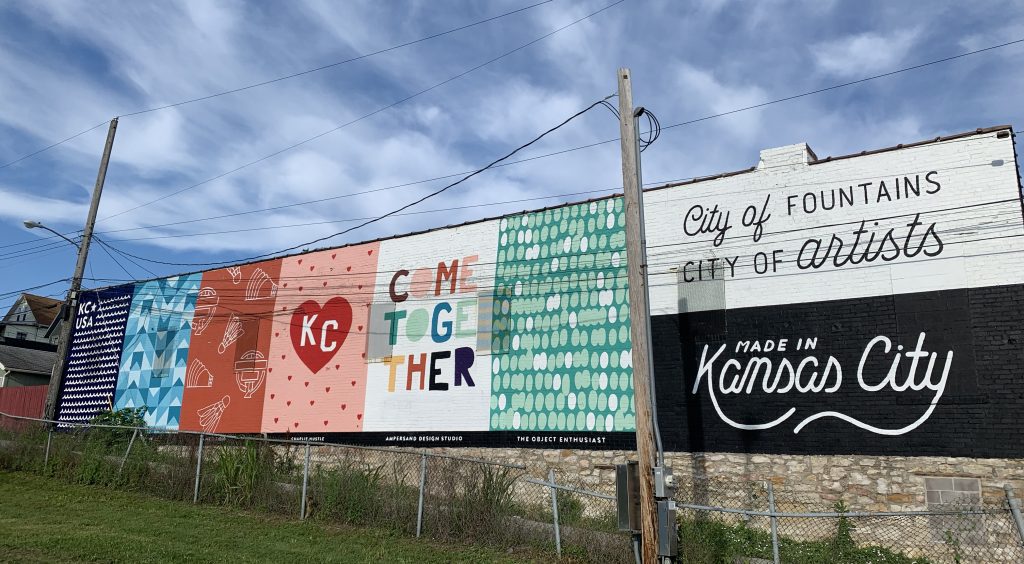 Made in KC painted Mural
