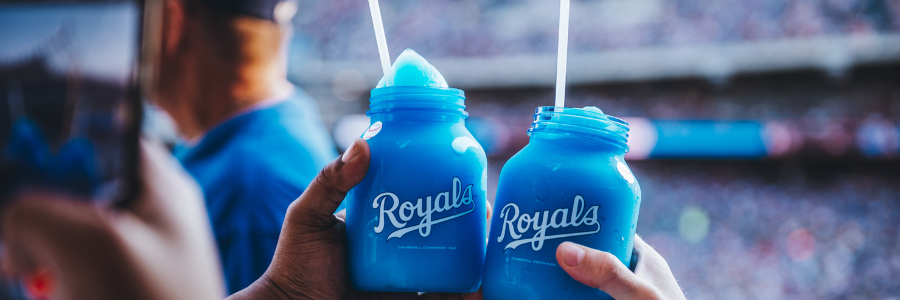 drinks at the Royals games at Kauffman Stadium