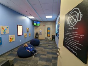 sensory room at Kauffman Stadium