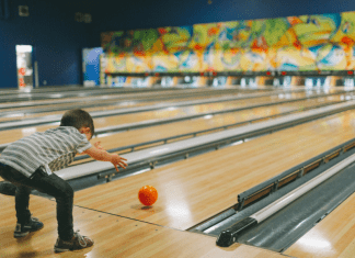 kid bowling